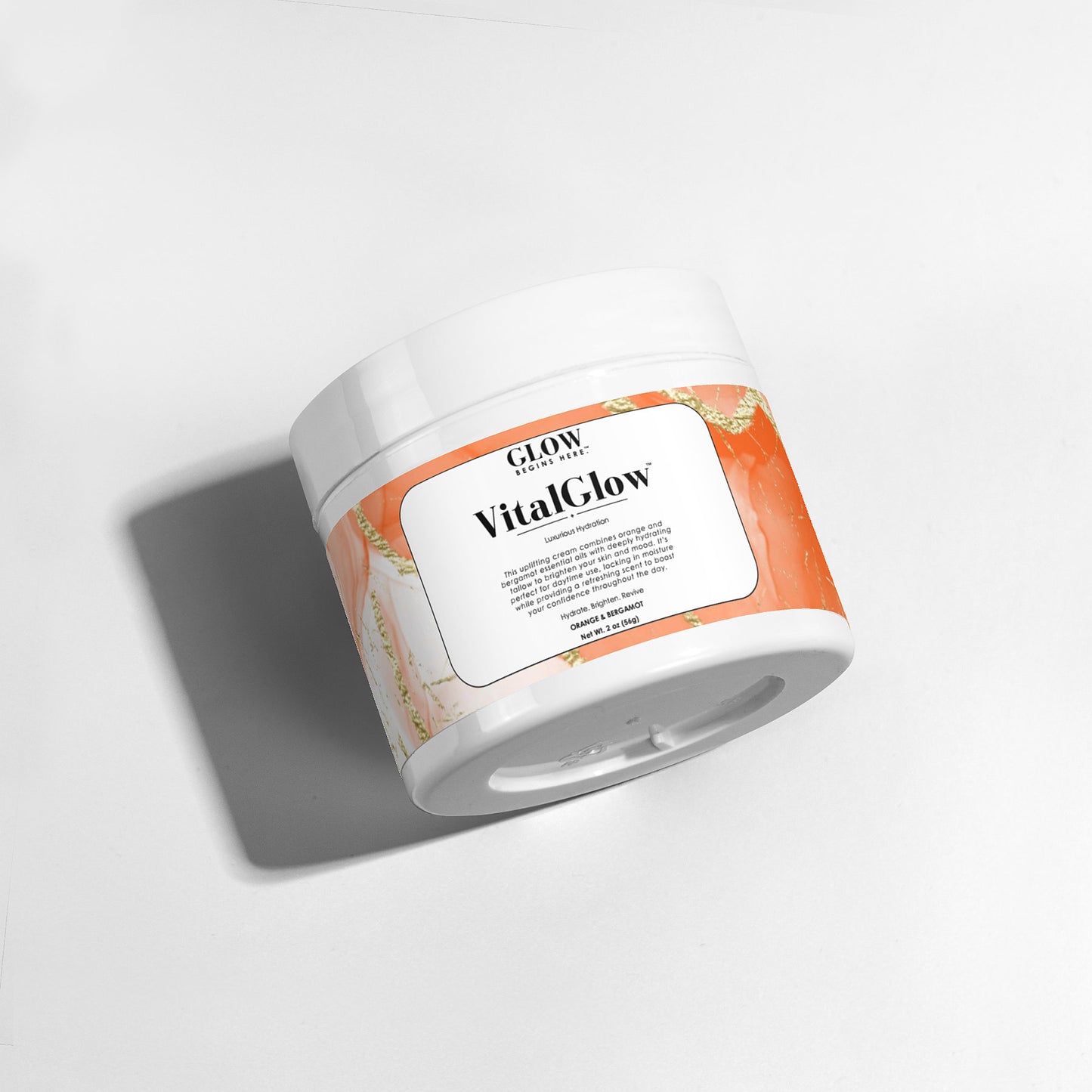 VitalGlow™ Tallow Cream - Orange & Bergamot