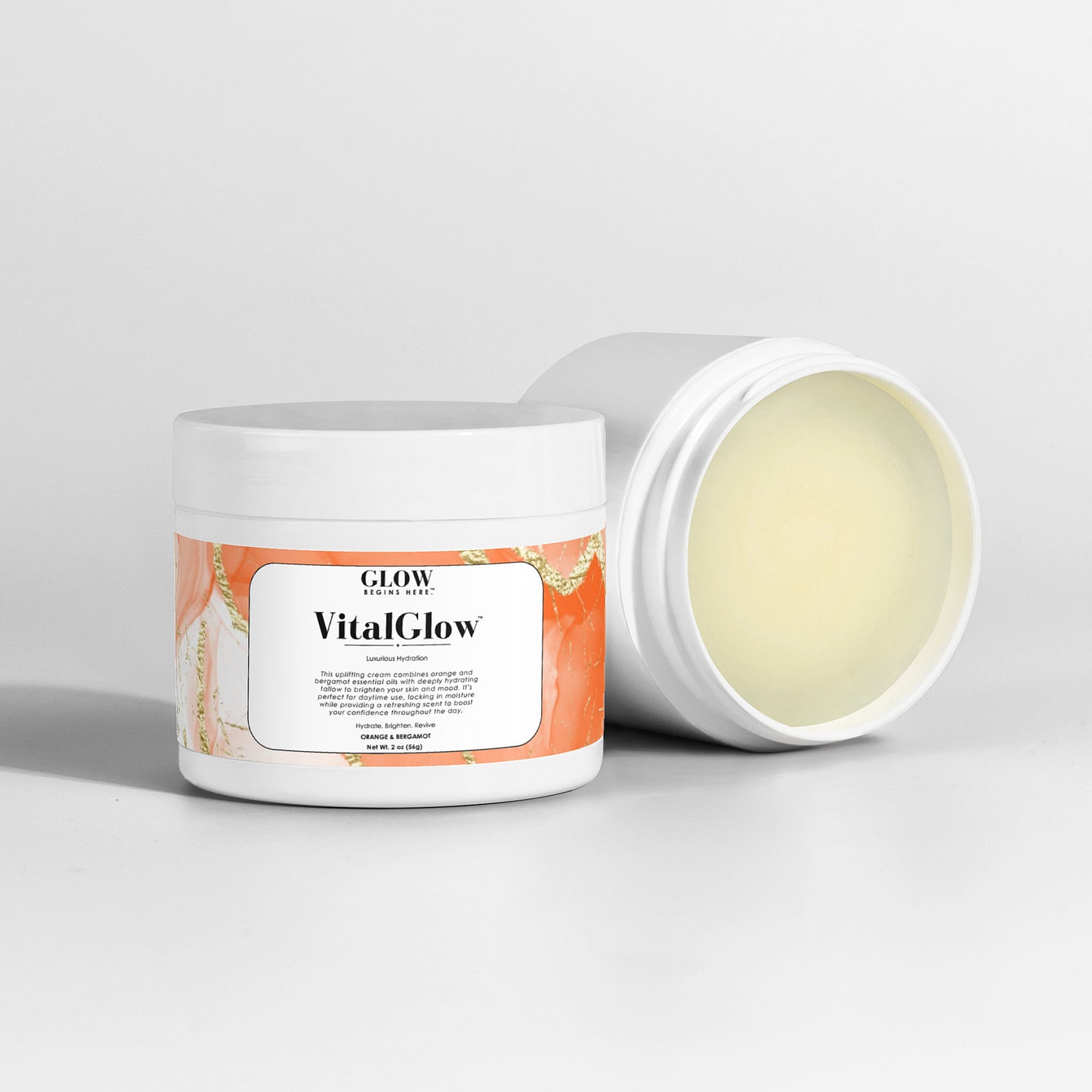 VitalGlow™ Tallow Cream - Orange & Bergamot